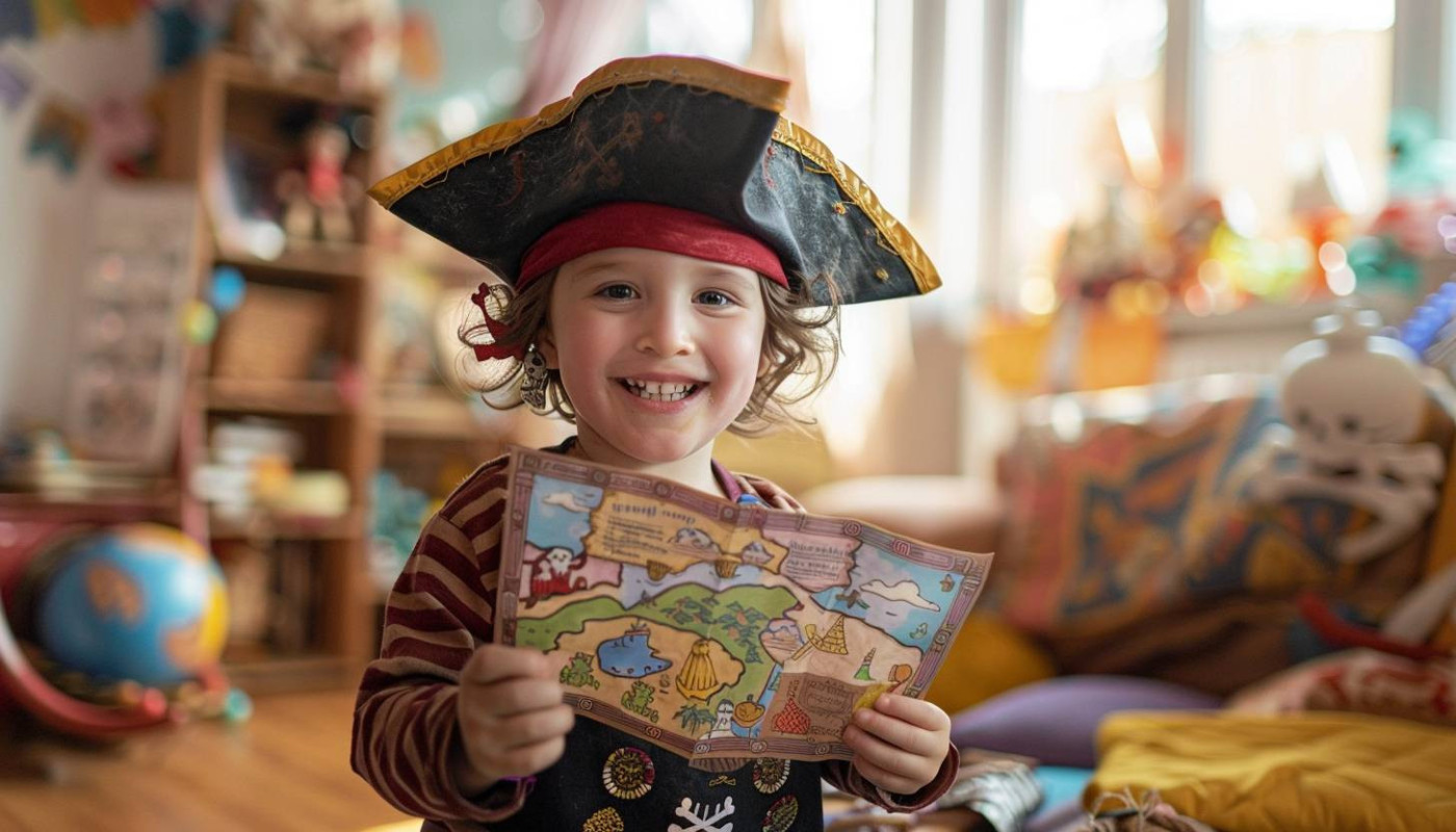 Comment organiser une chasse au trésor thématique pour enfants à la maison